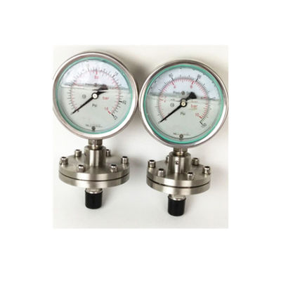 CE Manufacturer Oil Filled Diaphragm Stainless Steel Manometers, Pressure Gauges