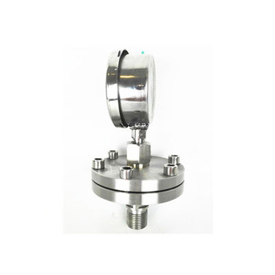 Air oil water mpa diaphragm seal bourdon tube 300 bar pressure gauge price