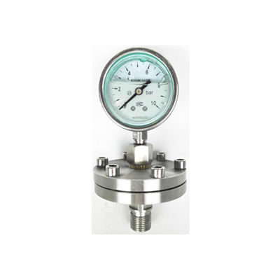 Air oil water mpa diaphragm seal bourdon tube 300 bar pressure gauge price