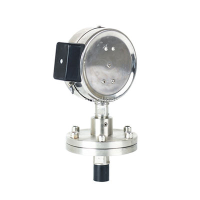 Electric contact diaphragm pressure gauge