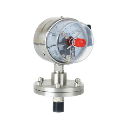 Electric contact diaphragm pressure gauge
