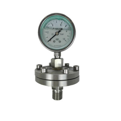 Oil filled Diaphragm SS stainless steel pressure gauge