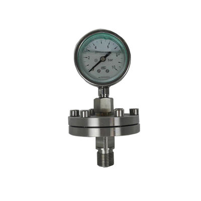 Oil filled Diaphragm SS stainless steel pressure gauge