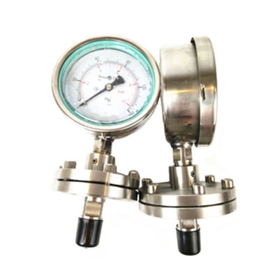 Dial 150mm Diaphragm Flange  Digital Air Pressure Gauge