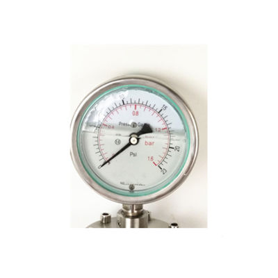 Dial 150mm Diaphragm Flange  Digital Air Pressure Gauge