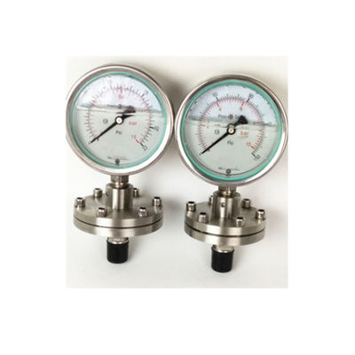 Dial 150mm Diaphragm Flange  Digital Air Pressure Gauge