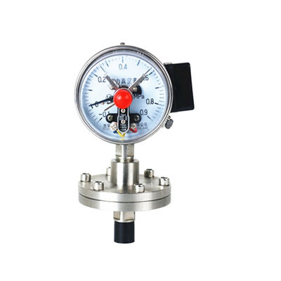 SS Electrical contact diaphragm pressure gauge