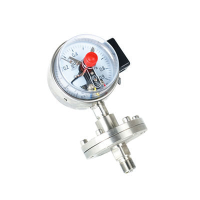 SS Electrical contact diaphragm pressure gauge