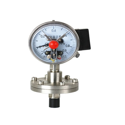 SS Electrical contact diaphragm pressure gauge