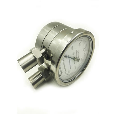 SS 316L High Quality Gas, Liquid, Air Differential Pressure Gauge, Pressure Meter