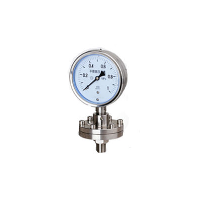 Stainless steel shockproof manometer oil pressure gauge
