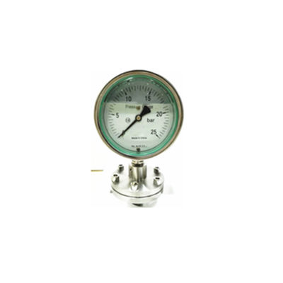 Stainless steel shockproof manometer oil pressure gauge