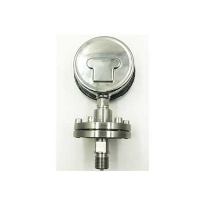 Stainless steel shockproof manometer oil pressure gauge