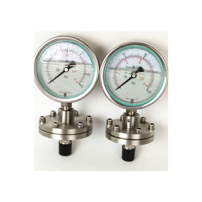 150mm Diaphragm flange pressure gauge