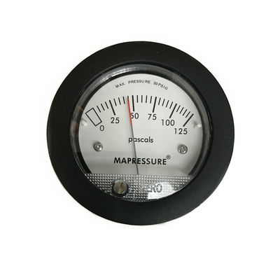 Micro low air differential pressure gauge for fan, air blower ,clean room