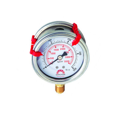 Double Liquid Filled Pressure Gauge