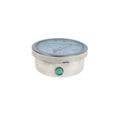 factory air vacuum pump pressure gauge with oil filled