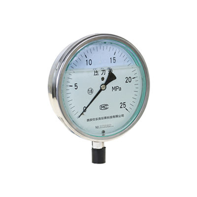 factory air vacuum pump pressure gauge with oil filled