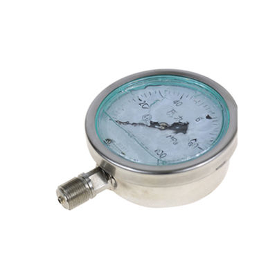 factory air vacuum pump pressure gauge with oil filled