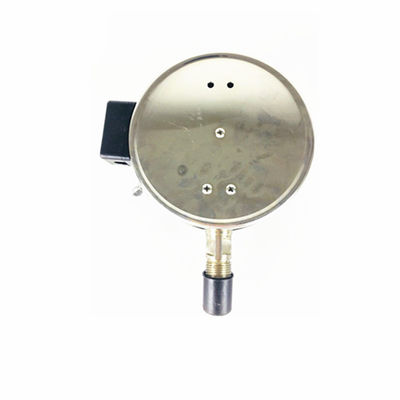 Magnetic snap-action industrial bottom mounting types  electric contact pressure gauge