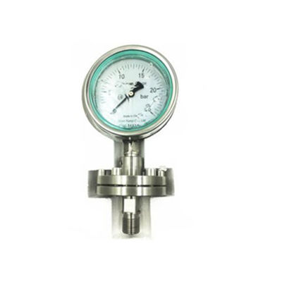 Stainless steel diaphragmType membrane pressure gauge