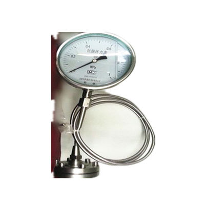 Diaphragm bar pressure gauge with capillary Manufacturer