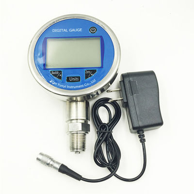 Smart hydraulic air digital pressure gauge