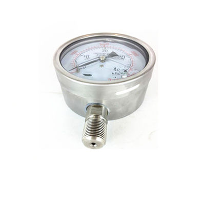 Stainless steel kpa mmH2O dual micro vacuum capsule pressure gauge