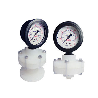 0~6bar, PVDF Pressure Gauge, Flange Connection