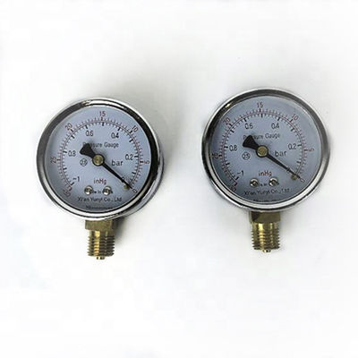 Stainless steel gas pressure gauge