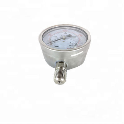 Stainless steel manometer oil fiied pressure gauge