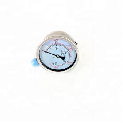Stainless steel manometer oil fiied pressure gauge