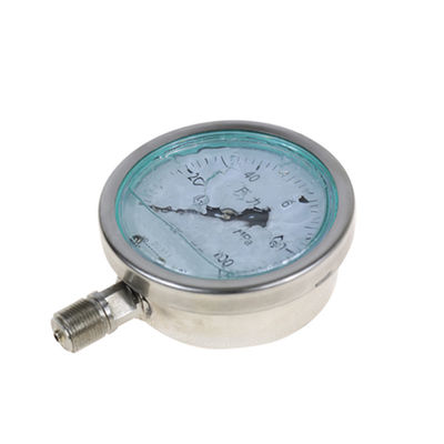 Vibration-resistant pressure gauge