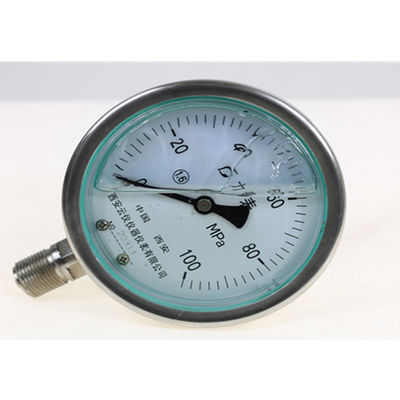 Vibration-resistant pressure gauge