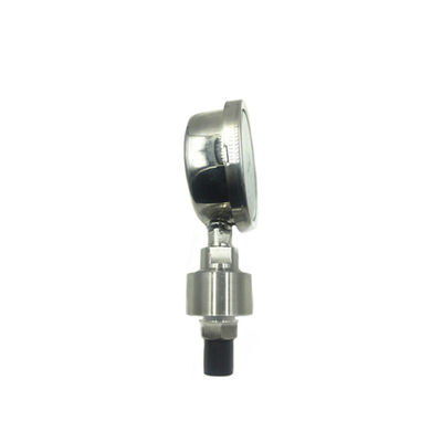High quality diaphragm seal pressure gauge stainless steel Flange end