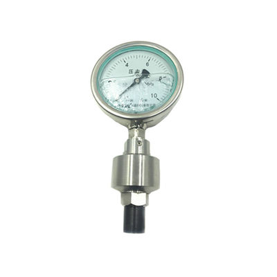 High quality diaphragm seal pressure gauge stainless steel Flange end