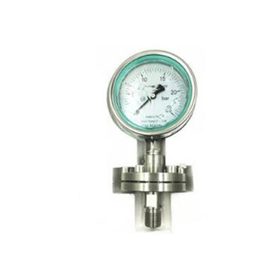 china Stainless steel glycerin oil filled pressure gauge