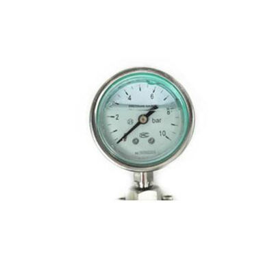 china Stainless steel glycerin oil filled pressure gauge