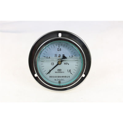 Low cost Water Oil-filled pressure gauge