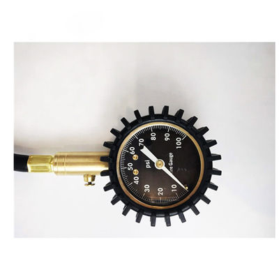 Mechanical tire pressure gauge