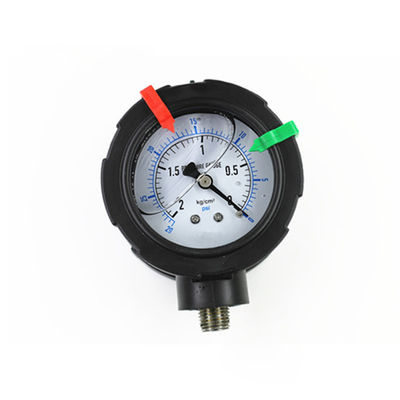 PP shock proof pressure gauge price