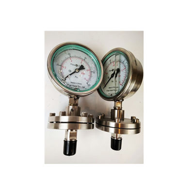 Top quality Stainless steel silicone oil filled pressure gauge