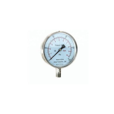 high quality Stainless steel manometer lpg gas pressure gauge