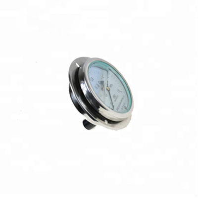 Hydraulic oil test pressure gauge with stainless steel