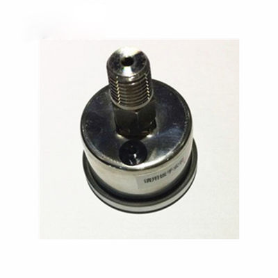 Spiral tube 40mm oil back connection pressure gauge mpa  kg and psi