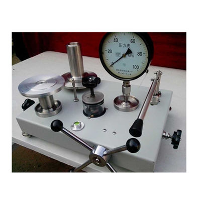 Professional low cost pressure gauge calibratior Dead Weight Piston Tester