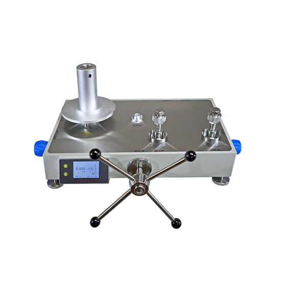 Gas Piston Dead Weight Tester Pressure Gauge ACH-100Q For Laboratory & Industrial Area