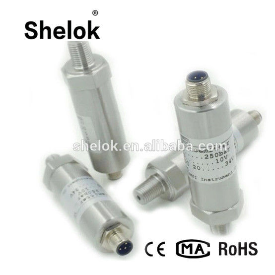 3 Pins Aviation Connector 0-5 Pressure Transmitters, High Temperature Pressure Sensor
