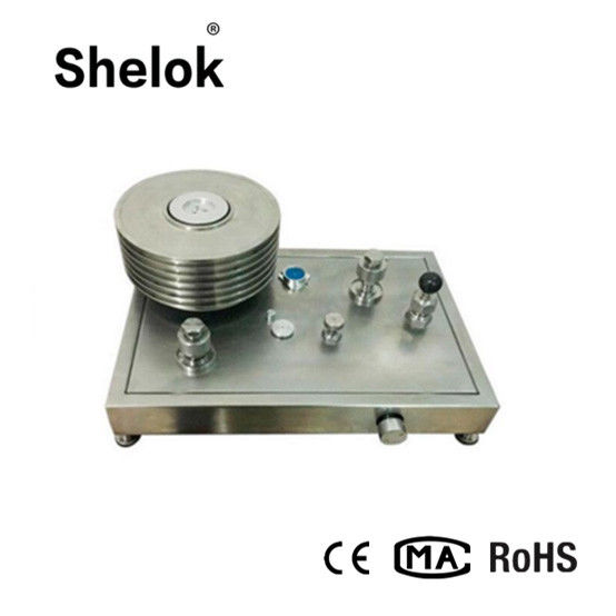 Float Ball Type Dead Weight Tester Piston Pressure Gauge