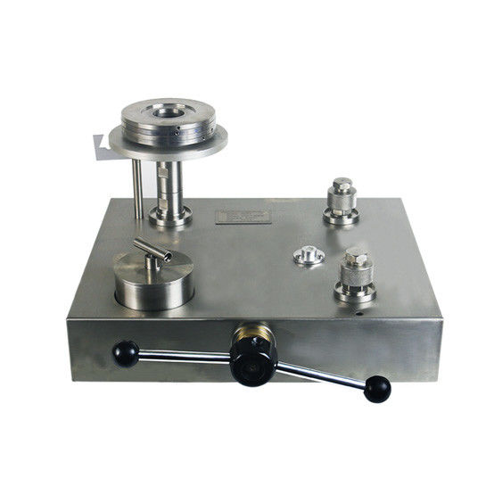 DWT high precision high -pressure oil piston dead weight tester for digital pressure gauge